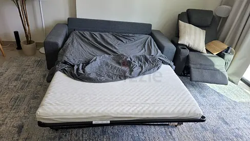 Ikea vimle two seater sofa bed with mattress