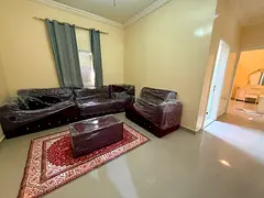 Furnished one bedroom and living room for monthly rent – first occupancy, near Ajman Cornich