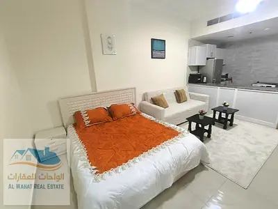 Fully furnished studio apartment available for rent - Al Nuaimiya 1, Ajman, next to Al Ain Hotel and very close to the Sharjah and Dubai exit