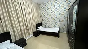 FULLY FURNISHED EXICUTIVE BED SAPCE WITH ATTACHED BATH IN KHALIDIYA FOR MALE