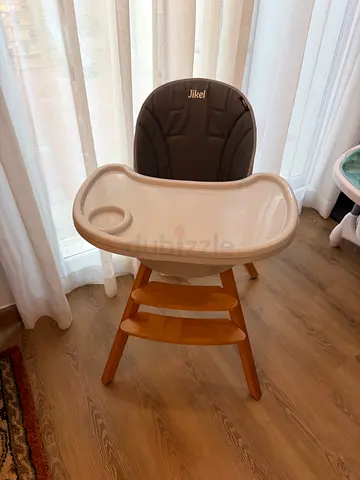 Jikel bibz 3 in 1 wooden high chair