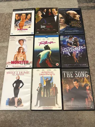 Mixed DVD Movie Lot — Drama / Romance / Comedy (10 DVDs)