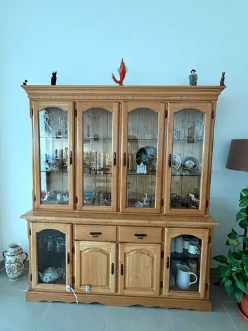 Wooden Display Cabinet / Crockery Unit
