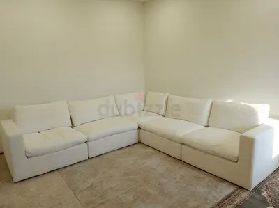 Expensive quality cloud feather 🪶 filled modular sofa ws living brand
