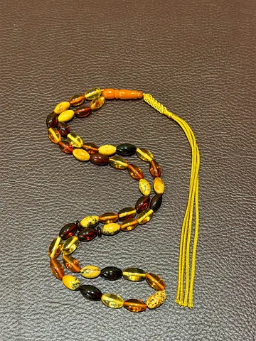 مسباح كهرمان حر مكنتوش rosary