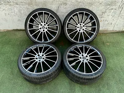 Original Mercedes Benz E Class 20” AMG Rims & Tyres