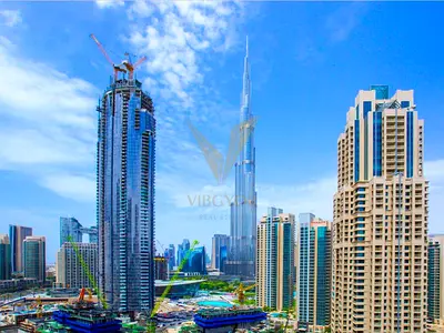 Spacious 2BR | BLVD/Partial Burj View | High Floor