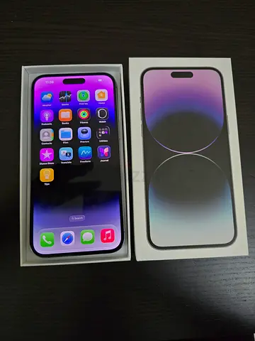 Iphone 14 pro Max With Box TDRA 1physical + Esim 128Gb Storage condition 10/9.5 battery Health 93%