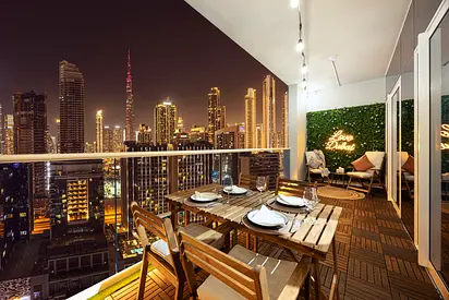 LED Side Burj View | Near Dubai Mall | Bills Included | No Comission