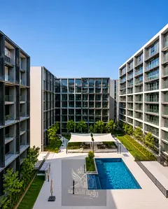 Al Jada - Set 4 Freehold Apartment, 1 Bedroom, 689 ft², 6th Floor, Pool View, Private Parking, Bran