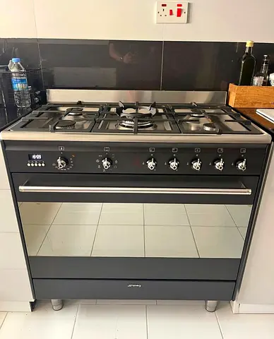 SMEG 2in1 TOP Gass Oven Electric Cooking Range 90x60 CM