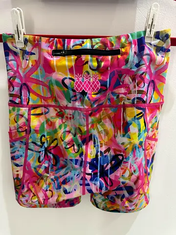 Tres Piñas Women’s Running Shorts – Colourful – XS