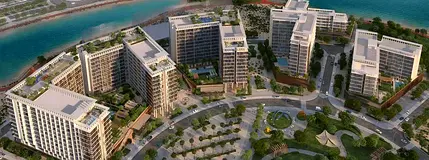Furnished Studio | Ivy at Park Five | Courtyard & Marina Views