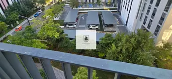 Spacious luxurious lush fully furnished 1bhk apartment with 2 bathrooms and balcony