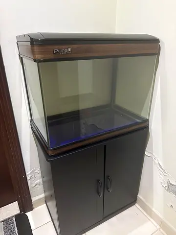Pufeit Aquarium with Storage Cabinet
