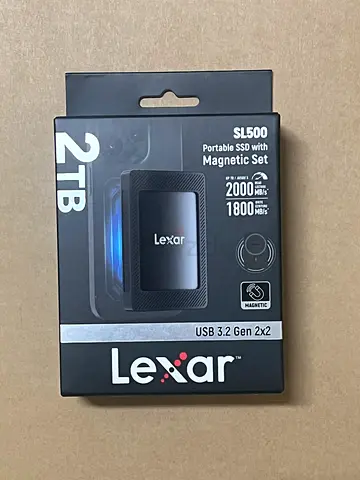 Lexar SL500 2TB SSD with MagSafe case