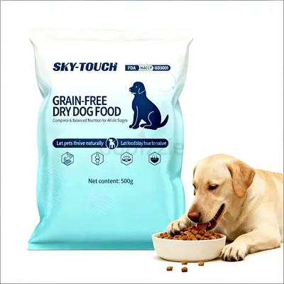 500g High-Protein Grain-Free Dry Dog Food – Chicken, Beef & Duck | All Life Stages
