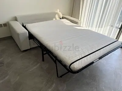 IKEA vimle Two Seater Sofa Bed Beige