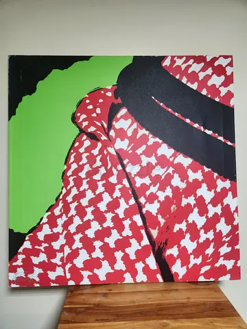 Pop Art "Ghutra Red" Limited Edition Canvas Print - Signed & Numbered 37/60