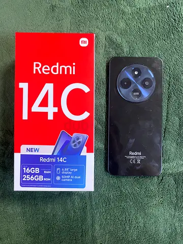 Xiaomi Redmi 14C 4G, 256GB storage, 8GB RAM,