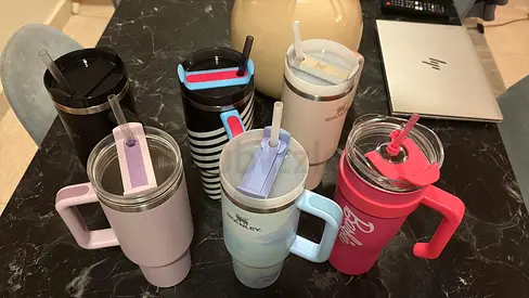 Set of 5 Insulated Cups - 4 Original Stanley Cups +1
