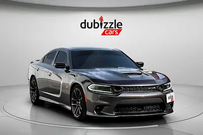 AED 2553/month | 2022 Dodge Charger R/T Scat Pack | GCC Specs | Ref#507563