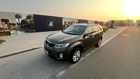Kia Sorento 2015 EX - GCC Specs, 7 Seater, Brown