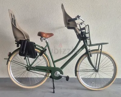 Large Aluminium High Quality Adam Bike Size 28 Back pedal brake With 2 kids High quality seats urban
