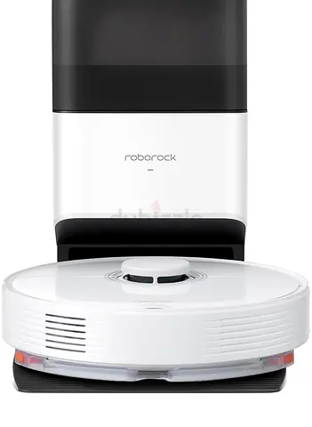 roborock Q7+ Robotic Vacuum Cleaner Auto Empty Dock, APP Controlled Mopping, 4200Pa Suction, White