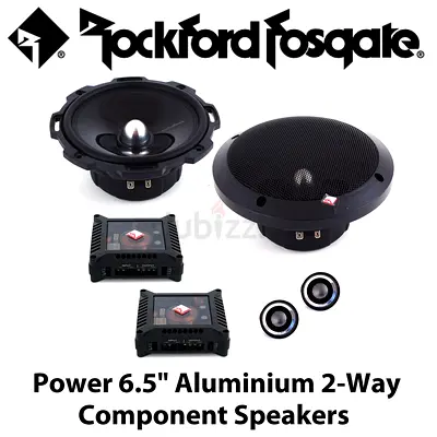 Rockford FosgateT2652-S 6.5" 2-way Component Speakers with Crossovers