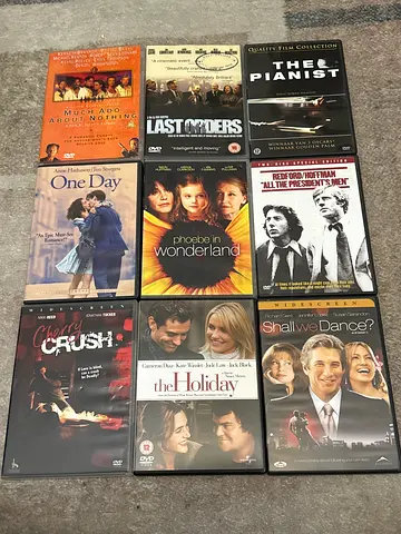 Collection of 9 DVDs — Drama / Romance / Comedy mix
