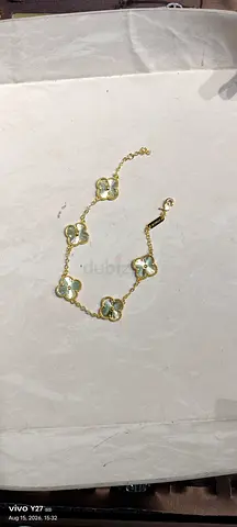Van cleef Gold-tone floral Jewelry set