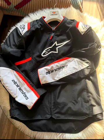 Alpinestars Riding Jacket - T-SPS AIR V2 BLACK WHITE RED