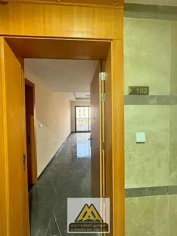 One bedroom and living room with a balcony overlooking the Al-Jarf 3 area, behind the Chinese market, close to all services and main roads.