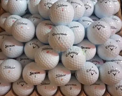 Mixed brands grada A condition golf balls available