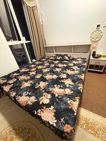 King Size Bed and two side table