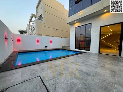 Luxury Villa with Private Pool for Sale in Al Helio 2, Ajman | 3,800 Sq. Ft. Plot | Registration Fe