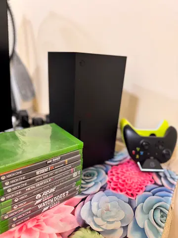 Xbox series X with 10 games