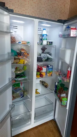 Used Side-by-Side Refrigerator – Good Working Condition