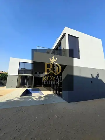 SUPER LUXURY SIGNATURE VILLA | 5-BEDROOMS + MAID & DRIVER'S ROOMS | FULLY CORNER | PRIVET POOL + EL