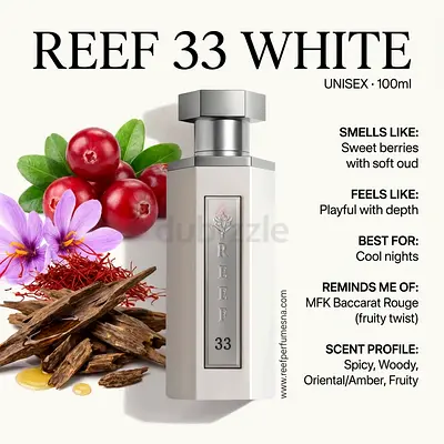 REEF 33 WHITE ( NEW ) 100 ML