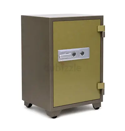 Heavy-Duty Grey Green Safe Box – Fire Resistant Security Safe