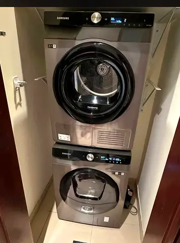 Samsung 9 kg washer and 9 kg dryer set separate same like a new condition
