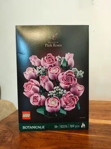 Lego Bouquet of Pink Roses for sale