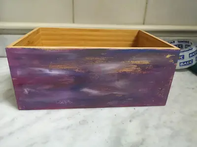 IKEA bamboo organiser