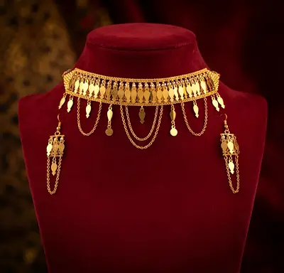 Gold plated Premium Necklace set