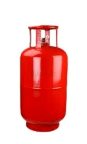 Red LPG Gas Cylinder for Home Use - Good Condition