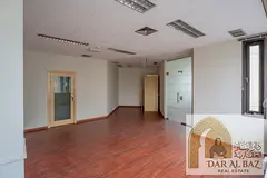 Offices for annual rent in Al Majaz 1 on Sharjah Corniche | Free air conditioning and free parking |