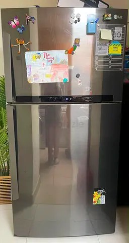 LG Double Door Refrigerator 320L - Good Working Condition