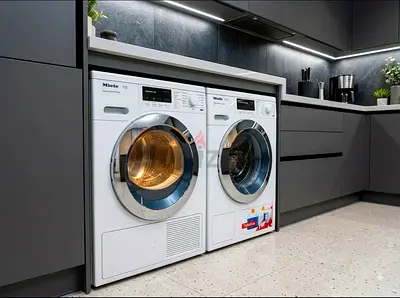 Free delivery Pair of Miele Front-Load Washer and Dryer - White, Excellent Condition